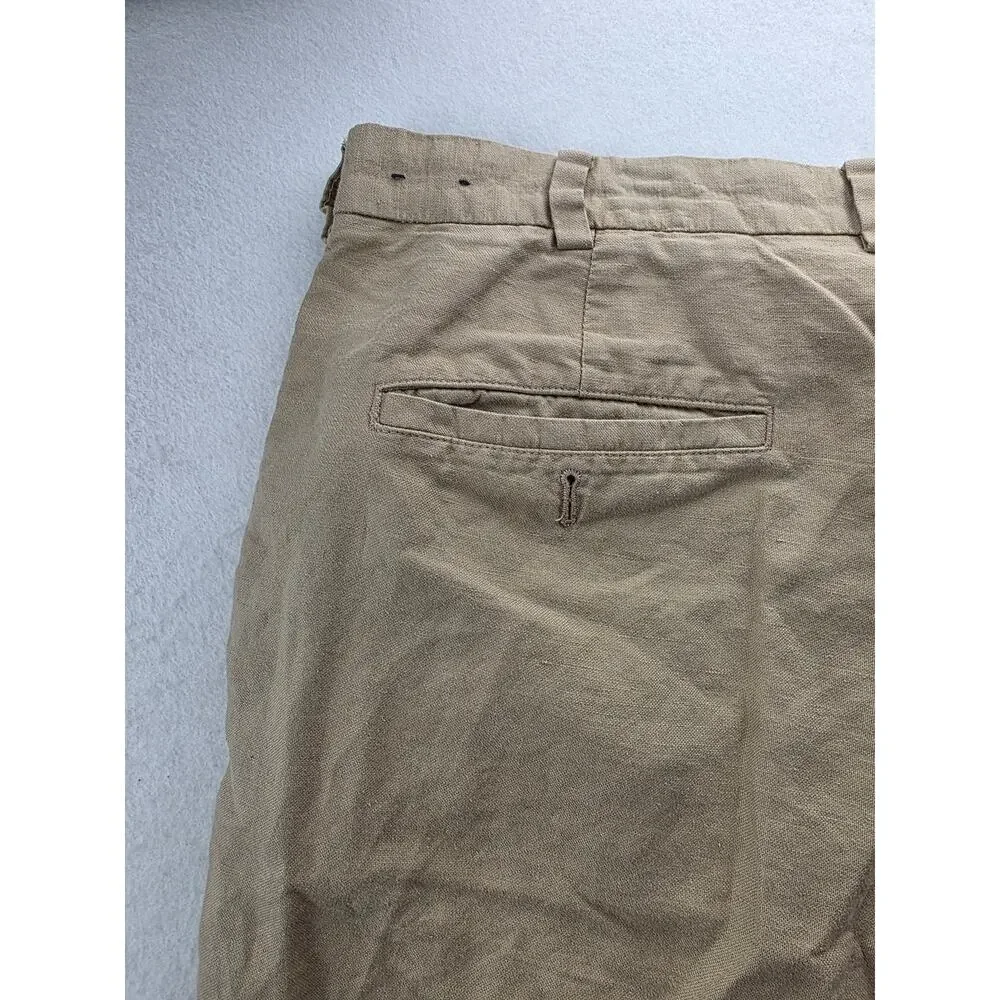 Baird McNutt Brothers Brothers Irish Linen Short Size 38
